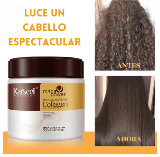 Tratamiento Capilar - Mascarilla KARSEELL con colágeno y maca